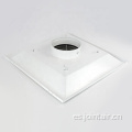 Sistemas HVAC T-Bar Steel White 4 Cono Diffuser